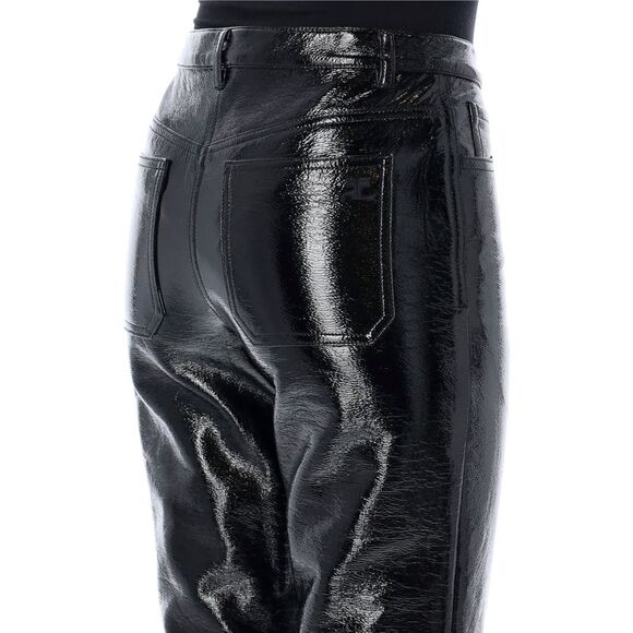 Reversed Vinyl Pants for Women - Fall/Winter 2024 - Picture 3 of 3